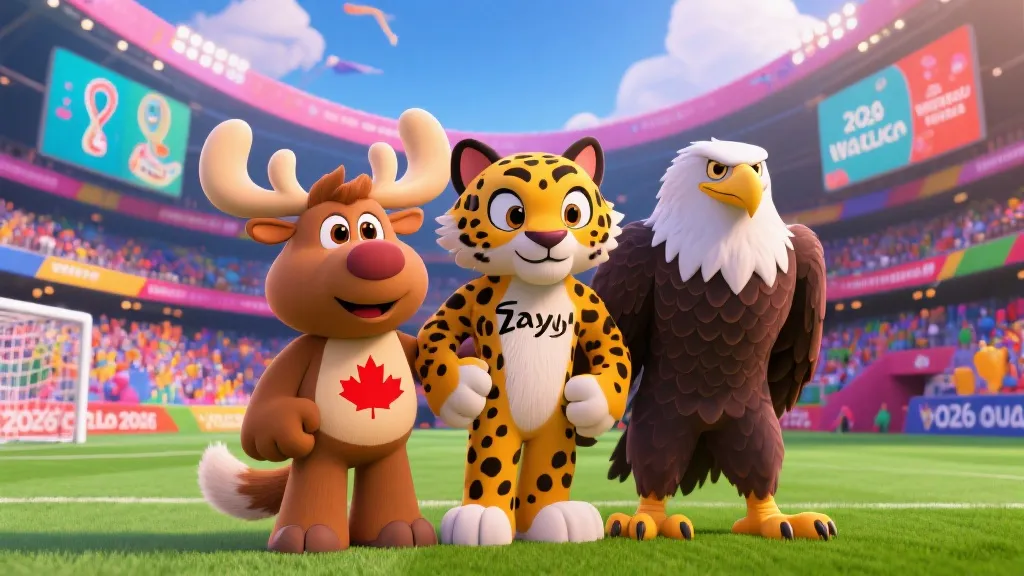 揭秘2026世界杯吉祥物：Maple、Zayu与Clutch背后的文化密码与狂欢寓意